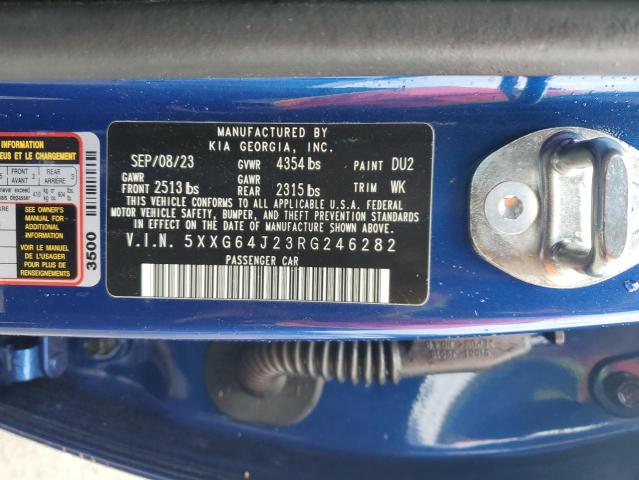 2024 Kia K5 Gt Line VIN: 5XXG64J23RG246282 Lot: 50353214