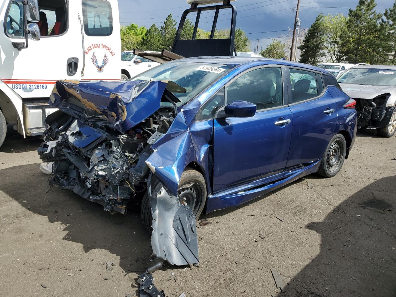 2018 Nissan Leaf S vin: 1N4AZ1CP9JC311764