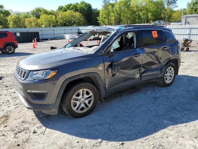 Lot #2494497585 2019 JEEP COMPASS SP salvage car