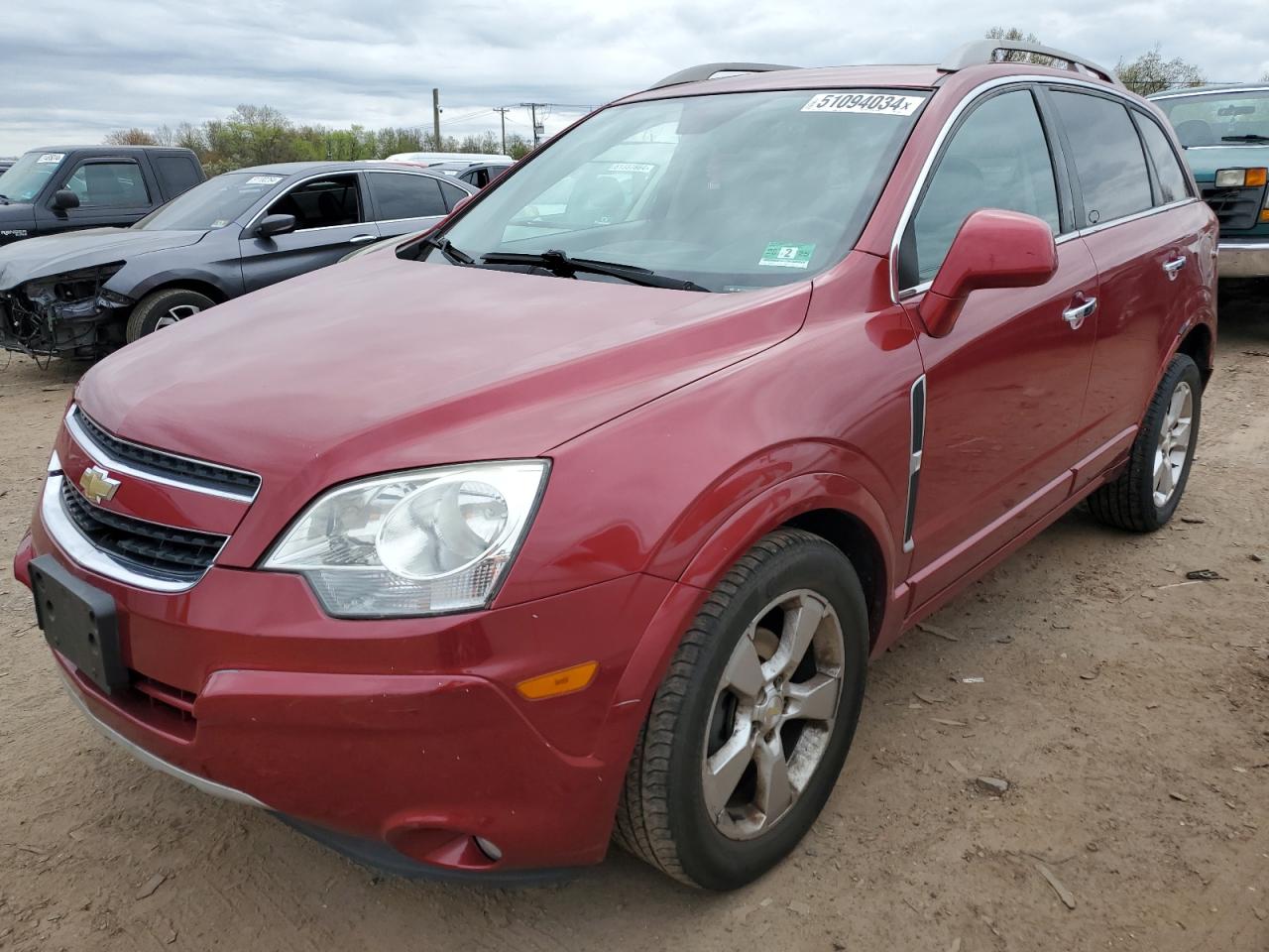 Lot #2489222588 2014 CHEVROLET CAPTIVA LT