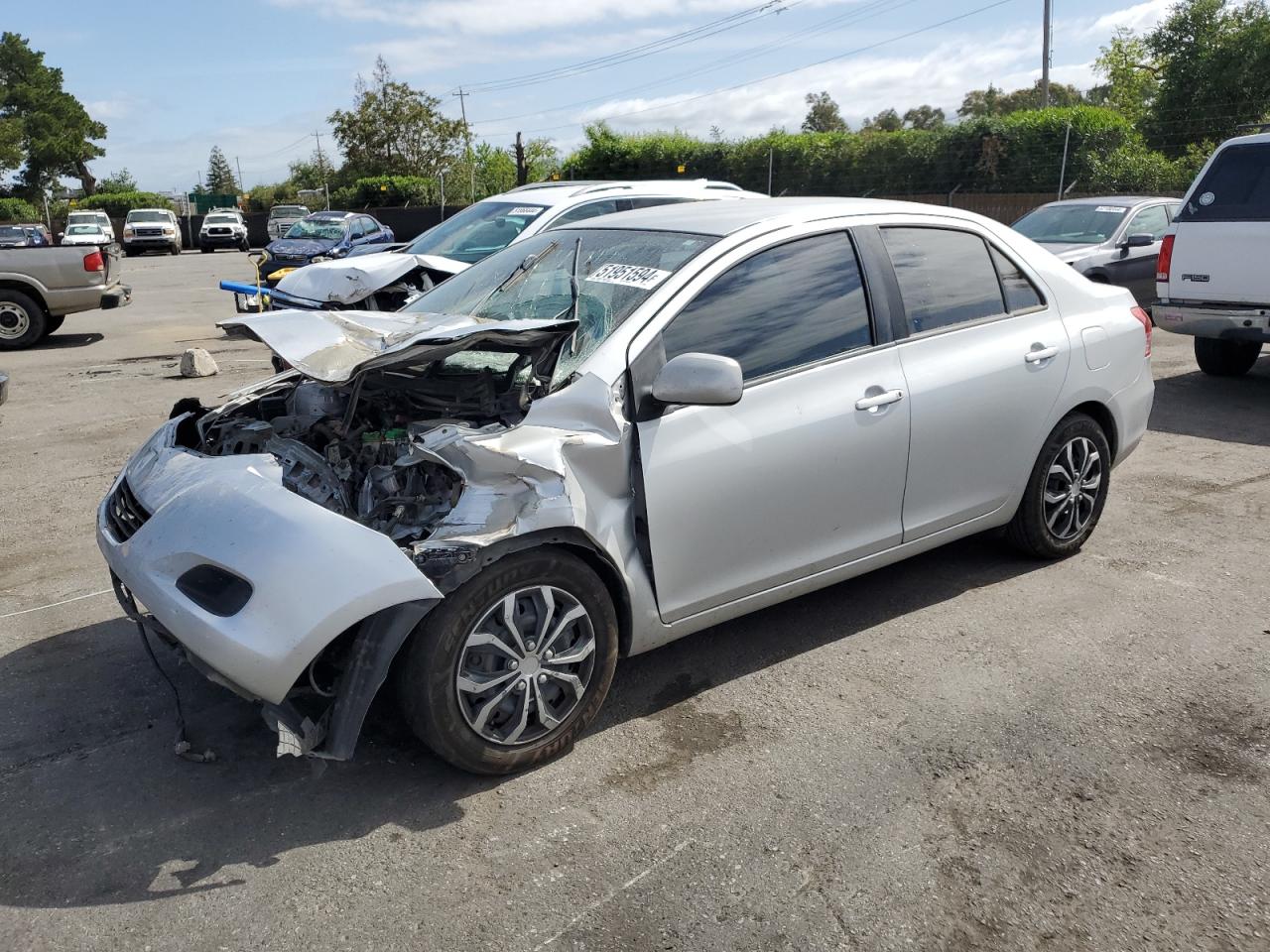 JTDBT923571118206 2007 Toyota Yaris