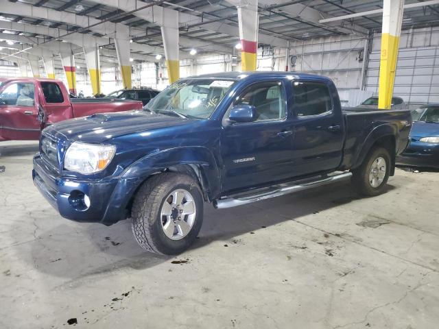 TOYOTA TACOMA DOU 2007 blue  gas 5TEMU52N27Z420493 photo #1