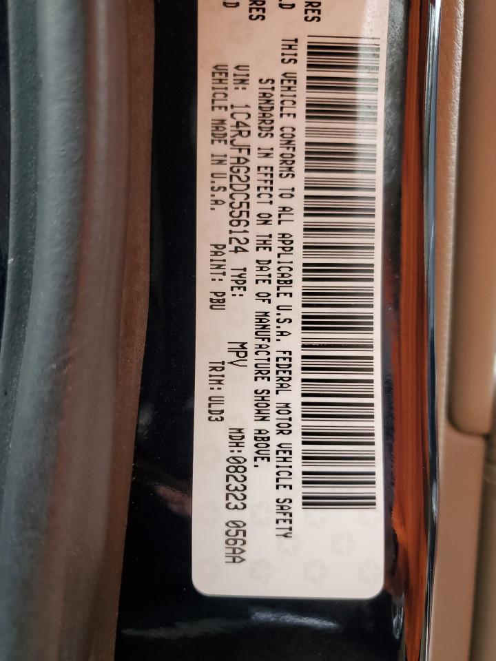 1C4RJFAG2DC556124 2013 Jeep Grand Cherokee Laredo 1C4RJFAG2DC556124 2013 Jeep Grand Cherokee Laredo