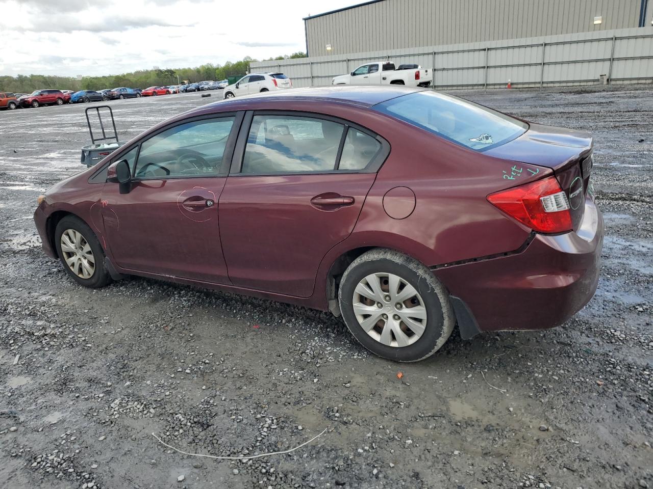 2HGFB2F5XCH572715 2012 Honda Civic Lx