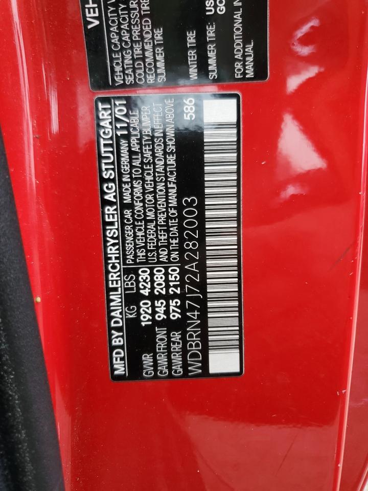 WDBRN47J72A282003 2002 Mercedes-Benz C 230K Sport Coupe