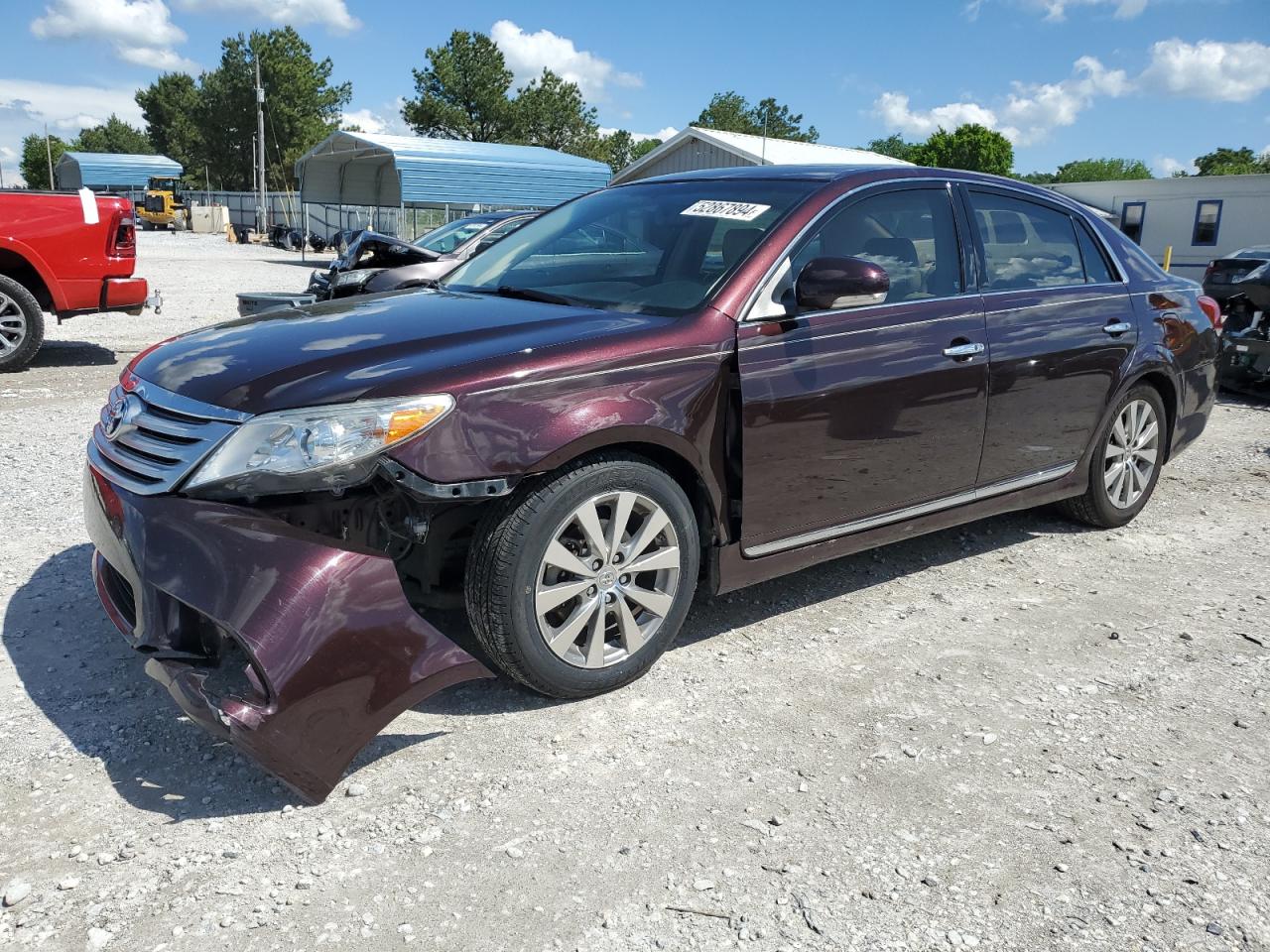 4T1BK3DB8BU395603 2011 Toyota Avalon Base