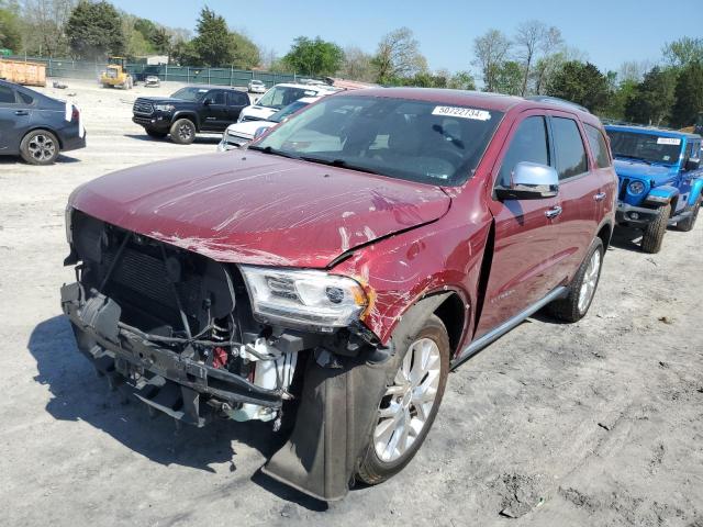 Lot #2526655915 2015 DODGE DURANGO CI salvage car