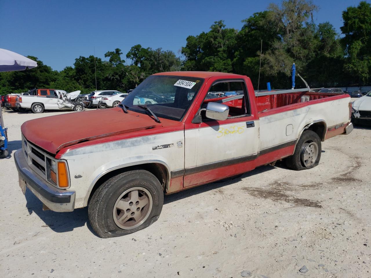 1B7GN14MXHS326441 1987 Dodge Dakota