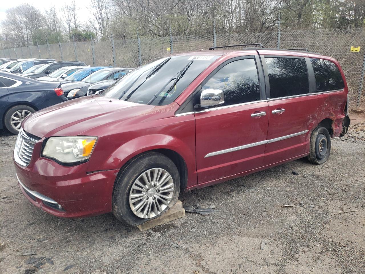 2013 Chrysler Town & Country Touring L vin: 2C4RC1CG6DR722923