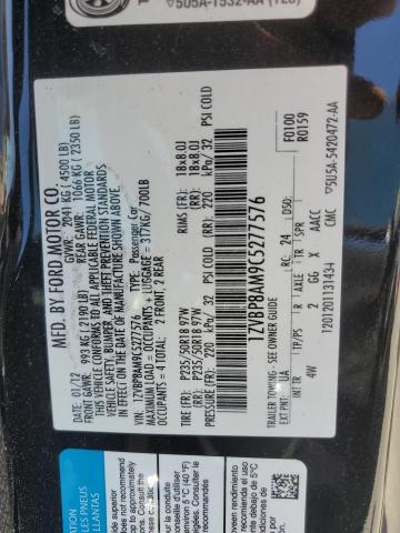 2012 Ford Mustang VIN: 1ZVBP8AM9C5277576 Lot: 39215644