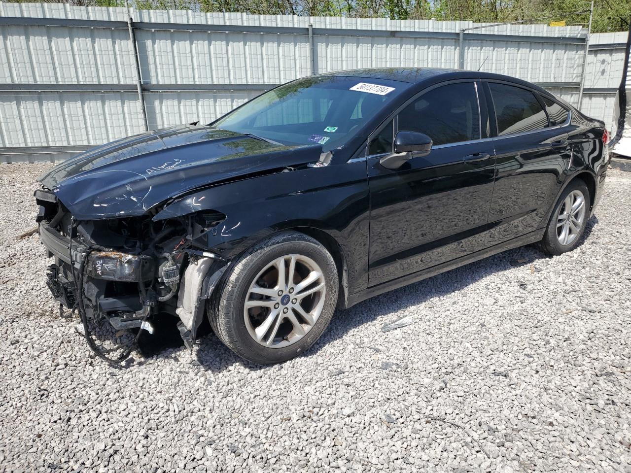 2018 Ford Fusion Se vin: 3FA6P0HDXJR239401