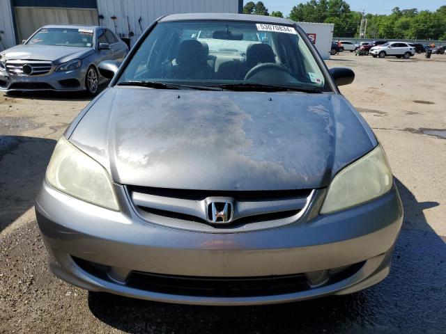 2005 Honda Civic Lx VIN: 2HGES16505H589144 Lot: 53070834