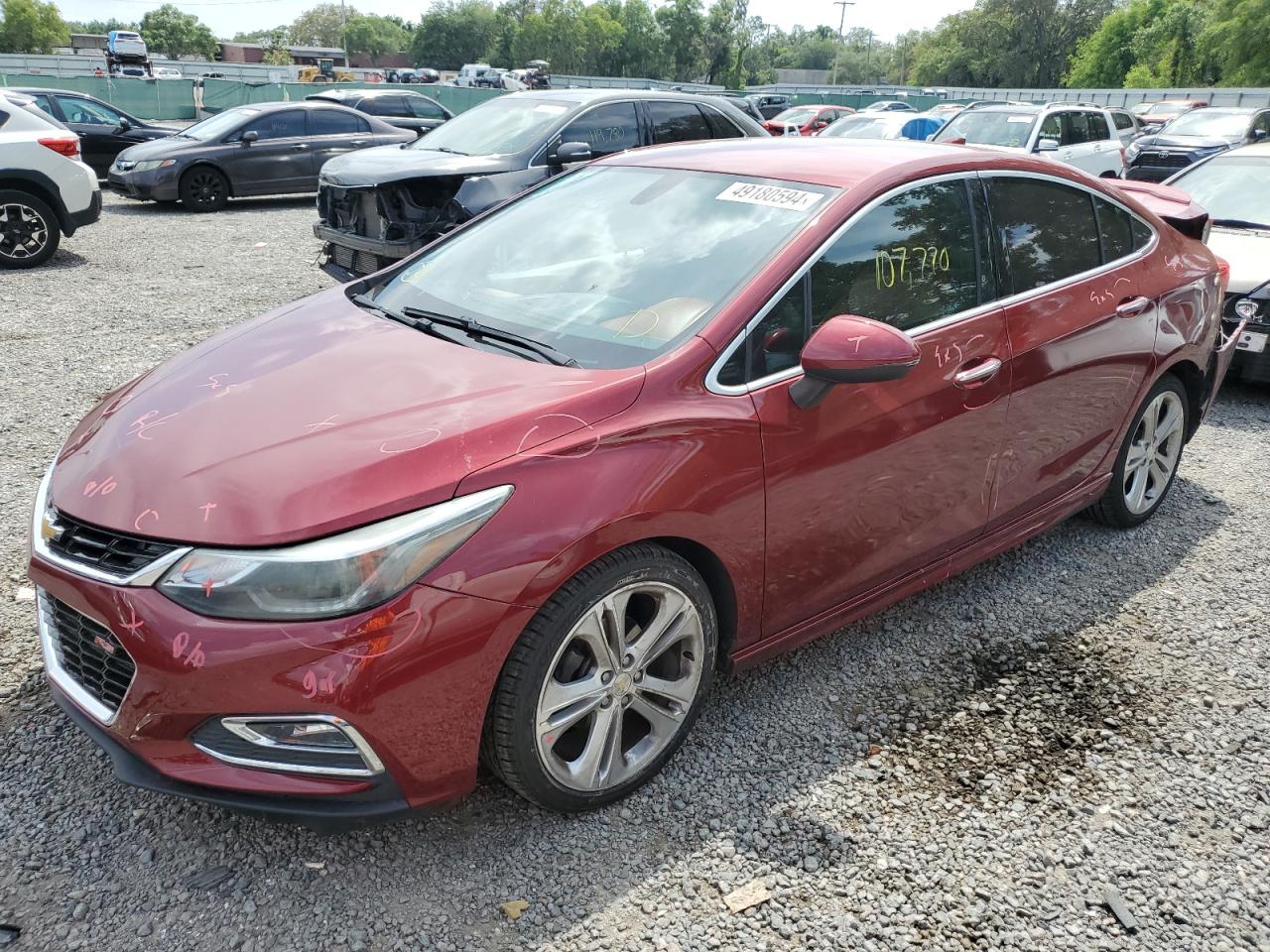 1G1BF5SMXH7177400 2017 Chevrolet Cruze Premier