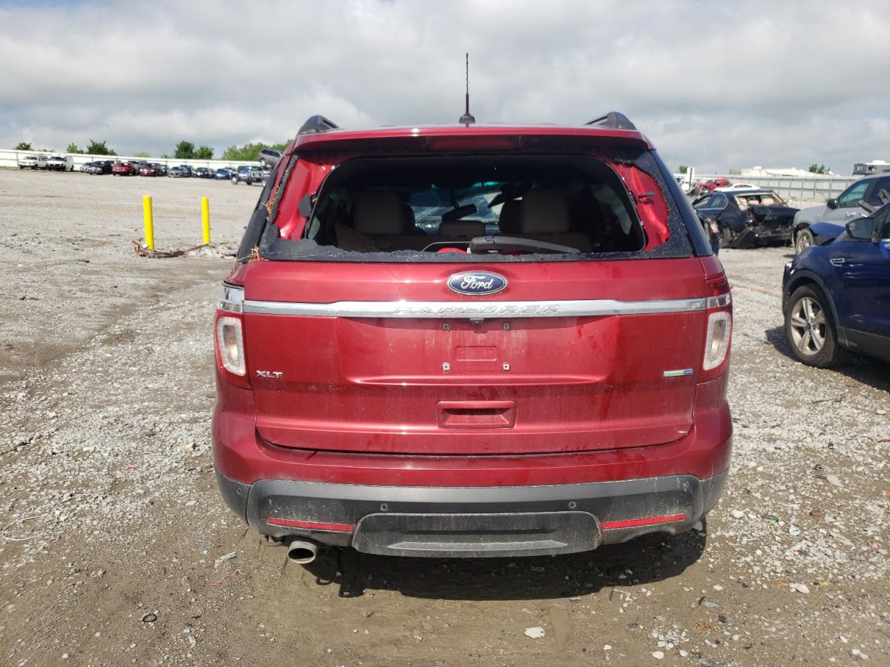 1FM5K8D81DGB68222 2013 Ford Explorer Xlt
