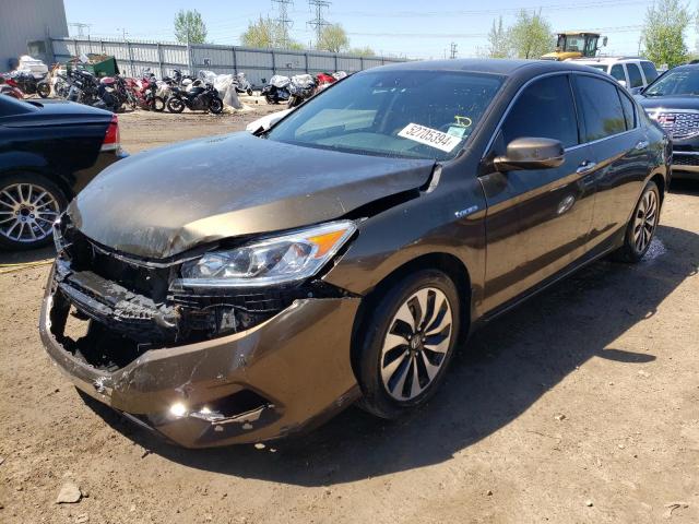 2017 Honda Accord Hybrid Exl VIN: JHMCR6F57HC020179 Lot: 52705394