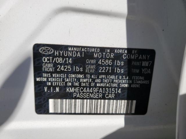 2015 Hyundai Sonata Hybrid VIN: KMHEC4A49FA131514 Lot: 51946904