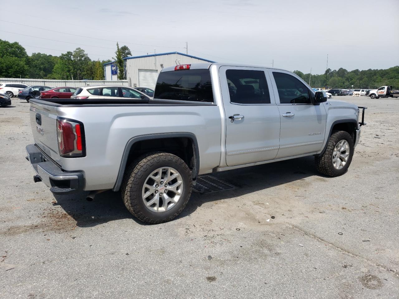 2018 GMC Sierra K1500 Slt vin: 3GTU2NEC6JG612289