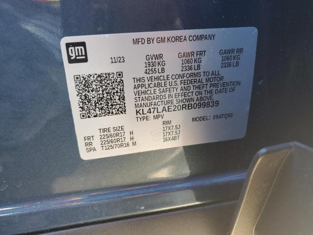2024 BUICK ENVISTA PR - KL47LAE20RB099839