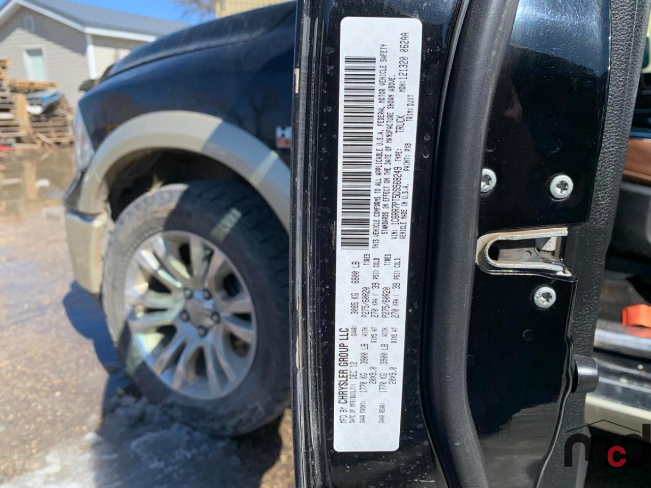 1C6RR7PT5DS568249 2013 Ram 1500 Longhorn