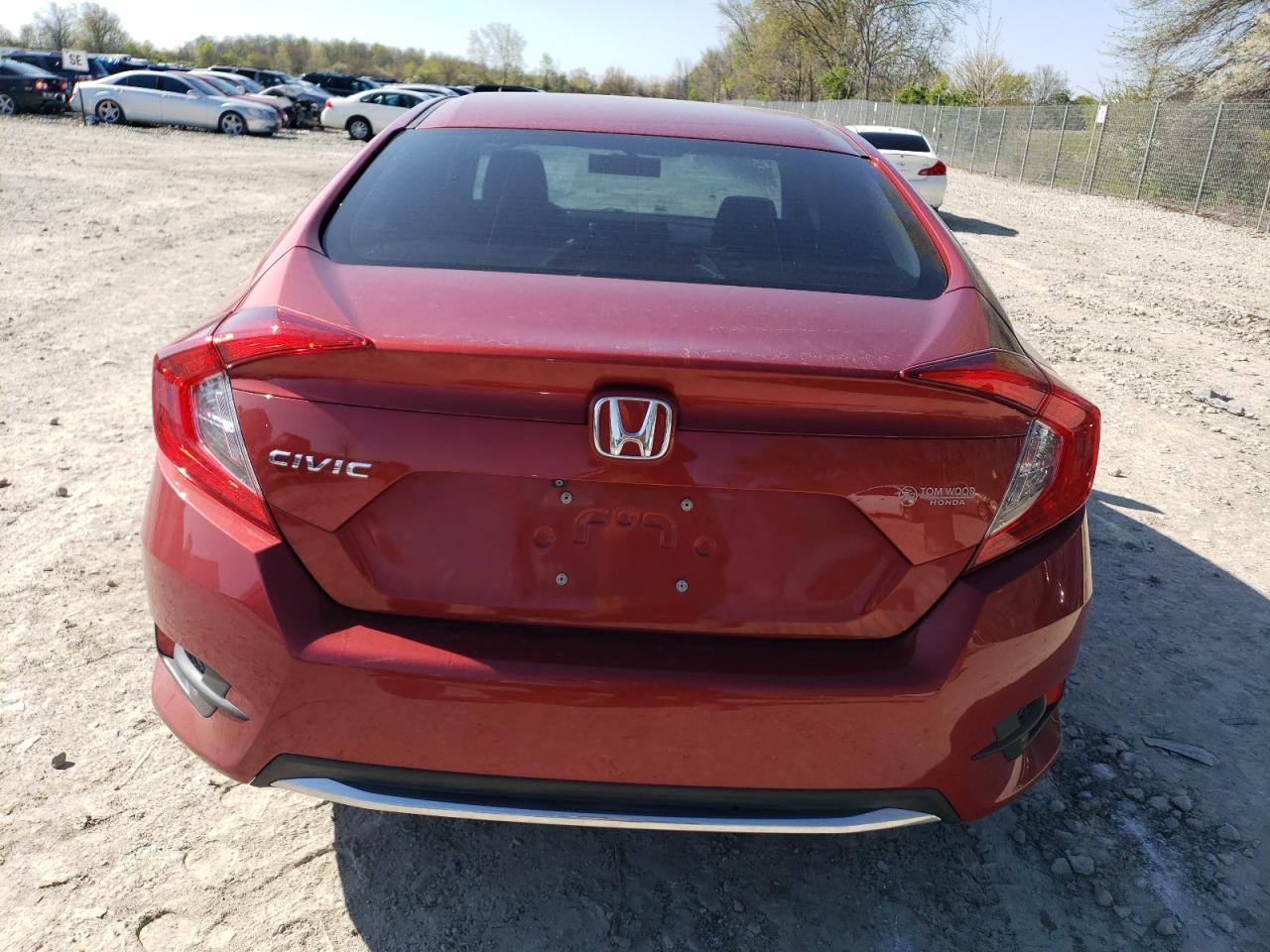 2HGFC2F60KH552235 2019 Honda Civic Lx