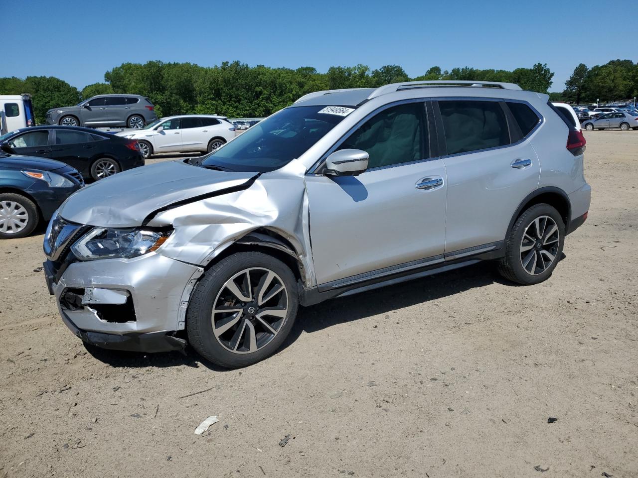 2019 Nissan Rogue S vin: 5N1AT2MV8KC782445