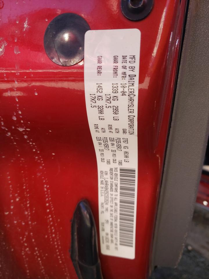 1J4HR48N25C553524 2005 Jeep Grand Cherokee Laredo