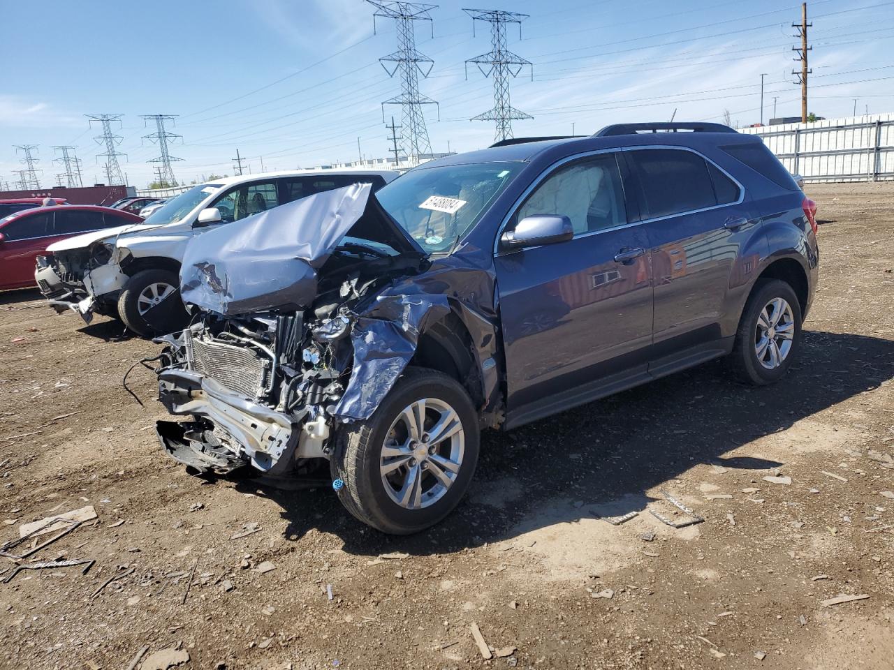 2GNALDEK3D6238622 2013 Chevrolet Equinox Lt