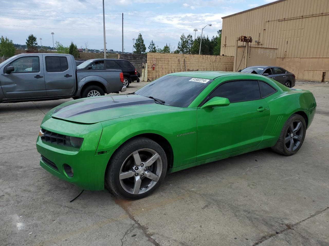 2G1FB1EV4A9196619 2010 Chevrolet Camaro Lt