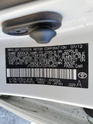 2012 Toyota Prius V VIN: JTDZN3EU1C3164561 Lot: 48926774