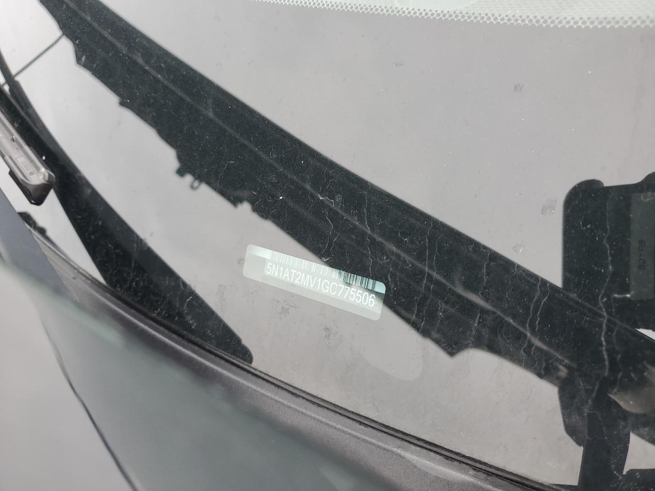 5N1AT2MV1GC775506 2016 Nissan Rogue S