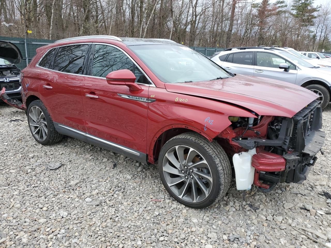 2019 Lincoln Nautilus Reserve vin: 2LMPJ8LP5KBL67089