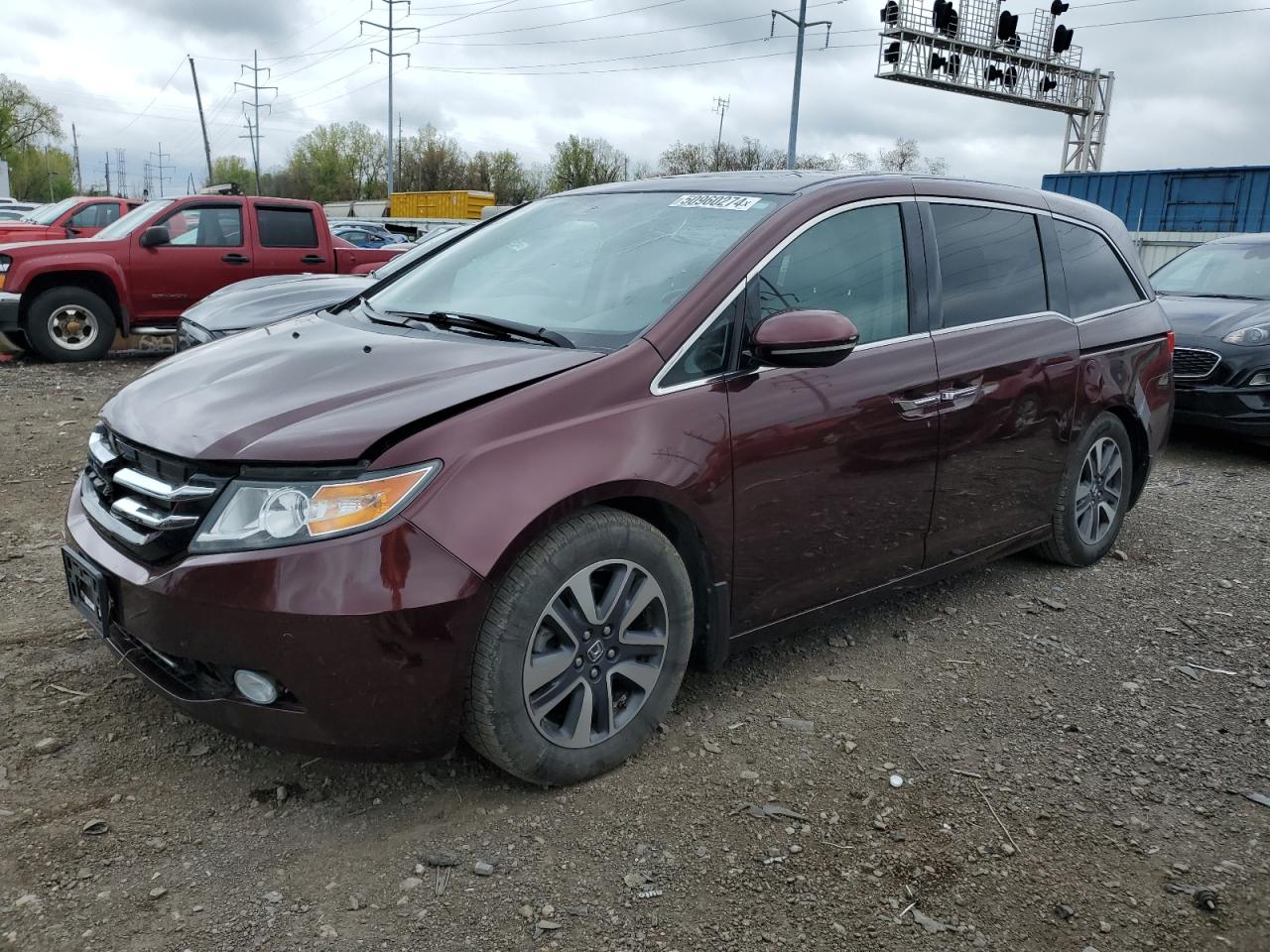 5FNRL5H94FB049081 2015 Honda Odyssey Touring