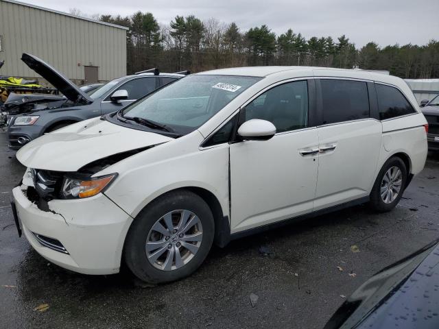 Lot #2484455543 2016 HONDA ODYSSEY EX salvage car