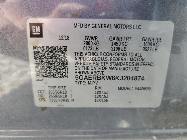 2019 BUICK ENCLAVE ES - 5GAERBKW6KJ204874