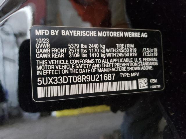 Lot #2487413578 2024 BMW X4 XDRIVE3 salvage car