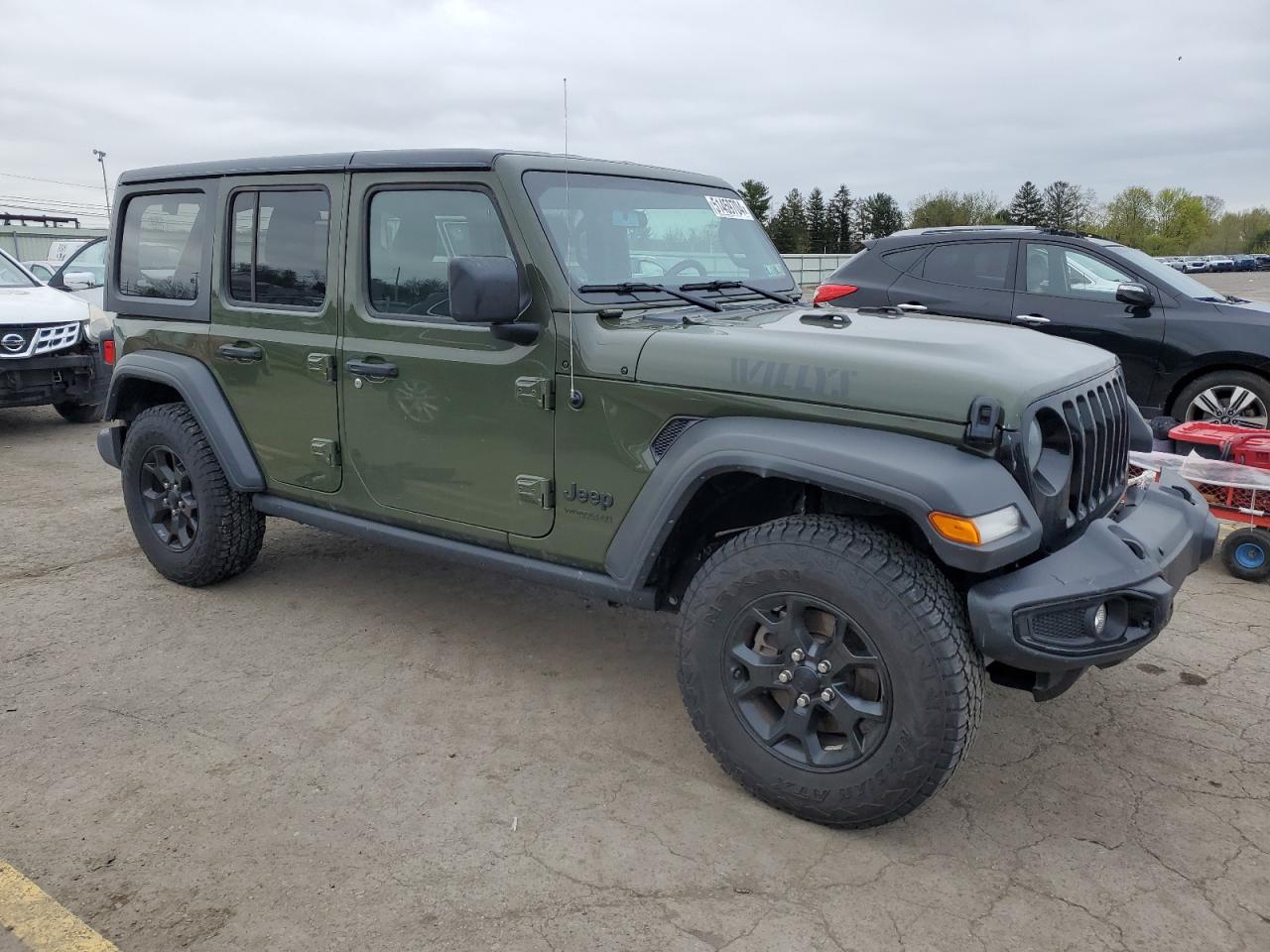 1C4HJXDG1MW726906 2021 Jeep Wrangler Unlimited Sport