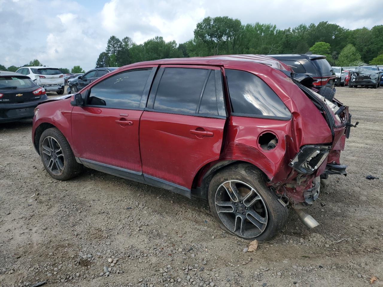 2FMDK3JC8DBE38657 2013 Ford Edge Sel