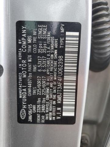 2015 HYUNDAI TUCSON GLS - KM8JT3AF4FU062398
