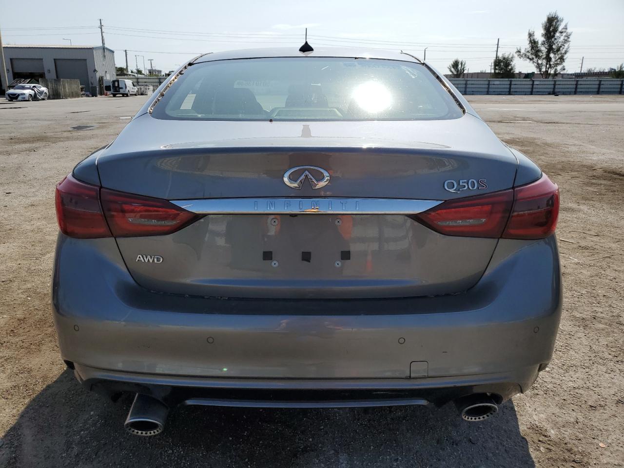 JN1FV7AR2KM800220 2019 Infiniti Q50 Red Sport 400