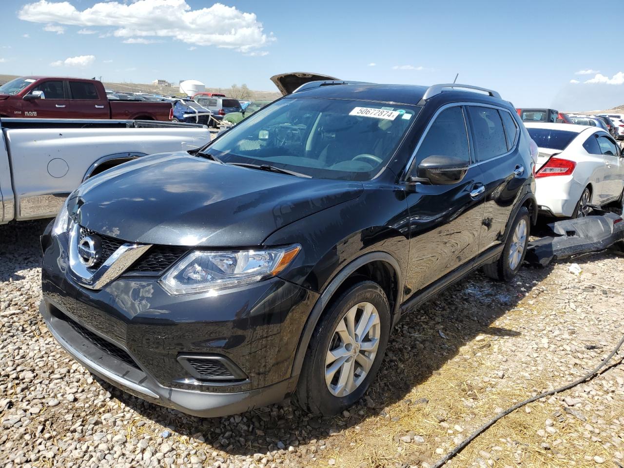 2016 Nissan Rogue S vin: KNMAT2MT5GP689076