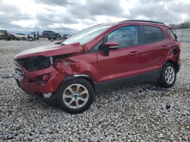 Lot #2457380750 2020 FORD ECOSPORT S salvage car
