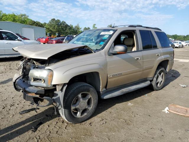 Lot #2522098825 2004 CHEVROLET TRAILBLAZE salvage car