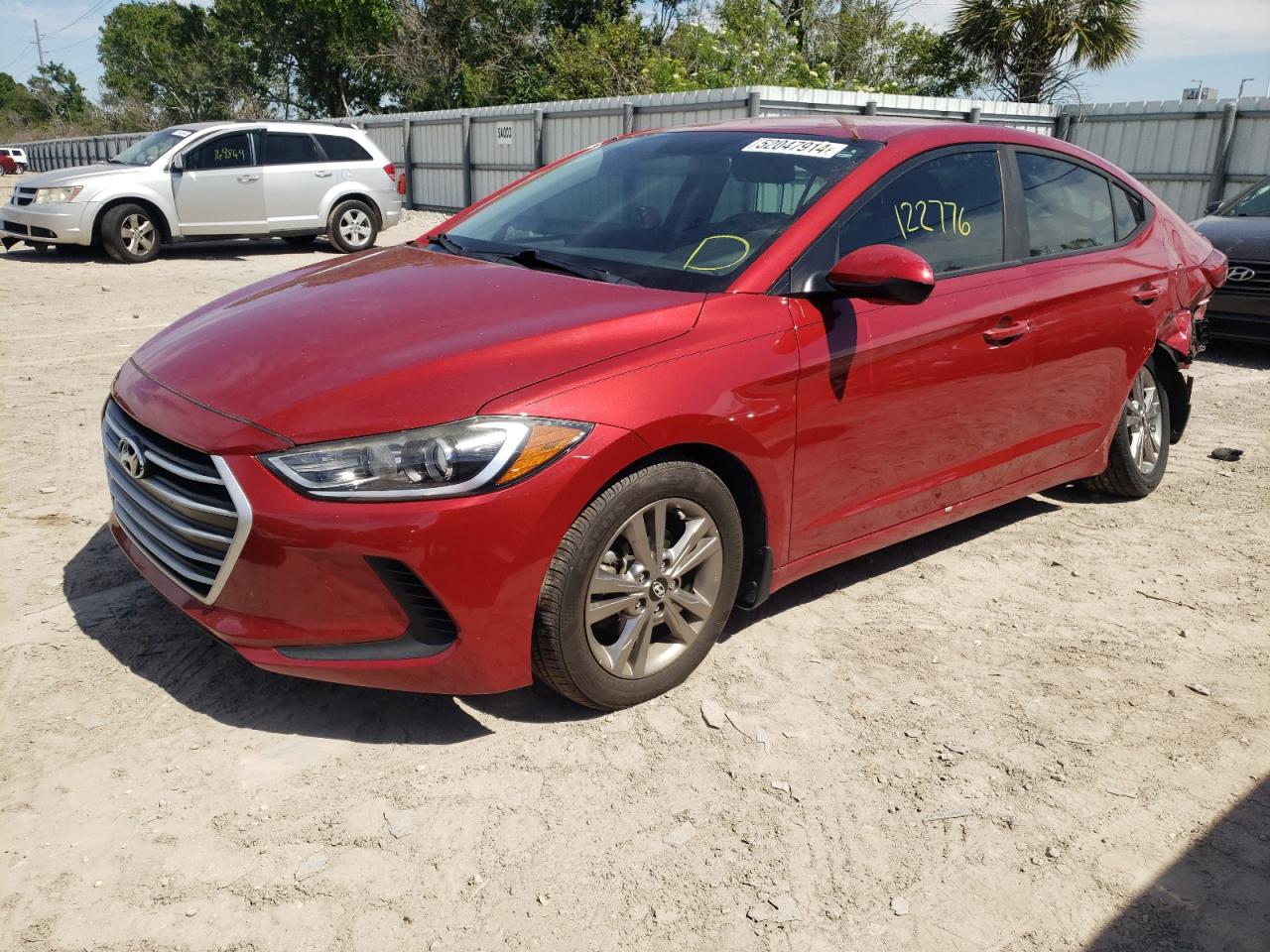 KMHD84LF8HU064630 2017 Hyundai Elantra Se