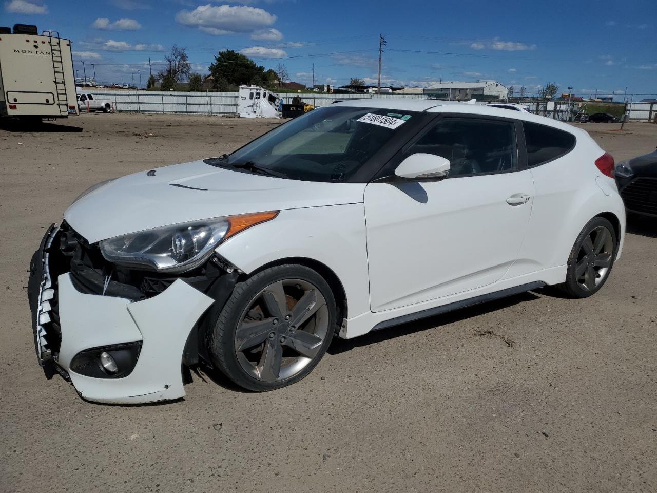 KMHTC6AE7DU157049 2013 Hyundai Veloster Turbo