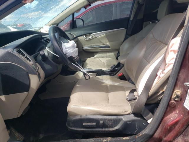 2015 HONDA CIVIC EXL 19XFB2F97FE082377