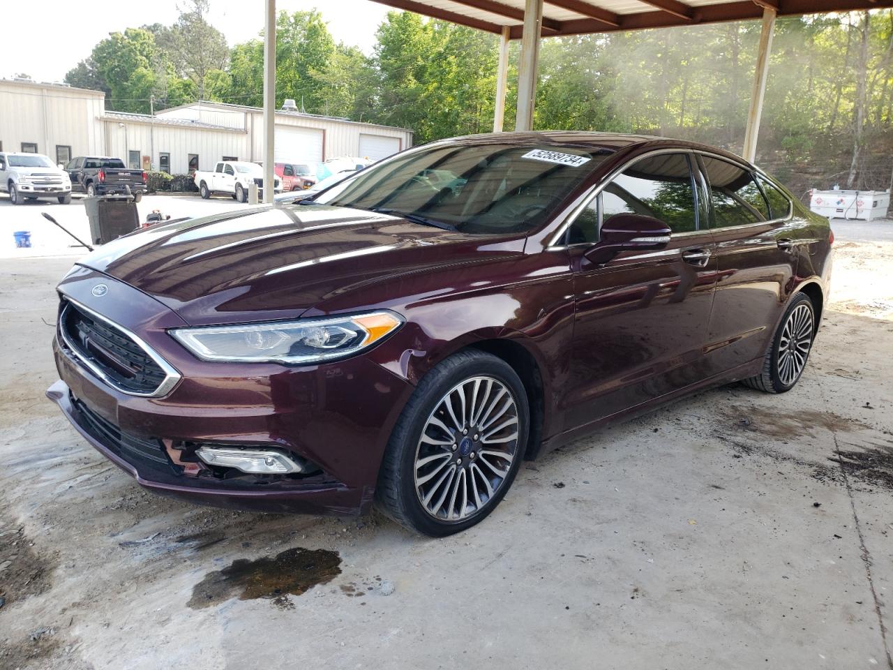 2017 Ford Fusion Se vin: 3FA6P0HD1HR102793