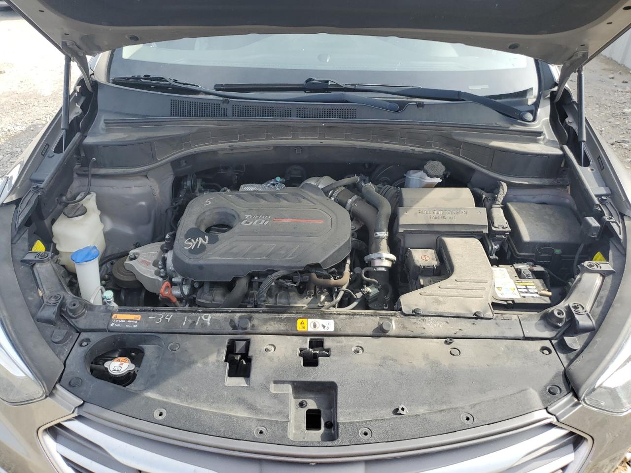 5NMZWDLA6HH048020 2017 Hyundai Santa Fe Sport