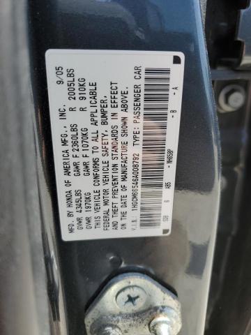 2006 Honda Accord Ex VIN: 1HGCM66546A008792 Lot: 51778924