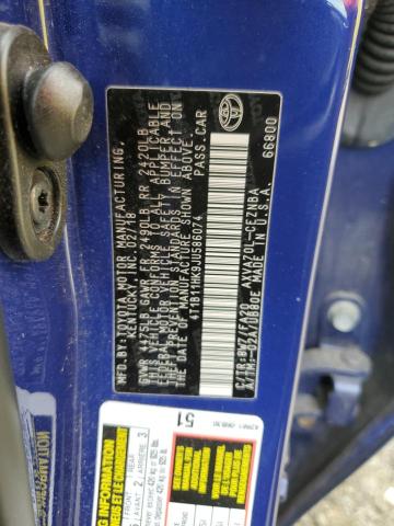 2018 TOYOTA CAMRY L - 4T1B11HK9JU586074