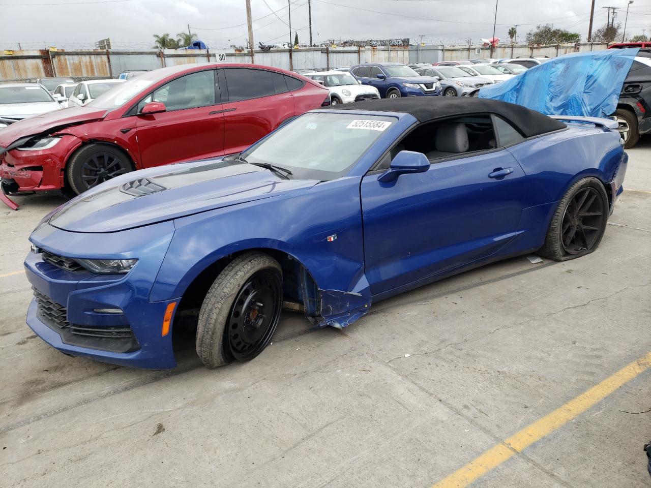 2020 CHEVROLET CAMARO SS  (VIN: 1G1FH3D79L0111736)